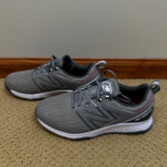 NEW New Balance Men's Fresh Foam Contend Golf Shoes Grey/Charcoal 8 - Picture 4 of 11